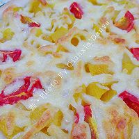 #豆果10周年生日快乐#菠萝水果披萨的做法图解17