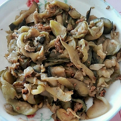 茄子炒菜