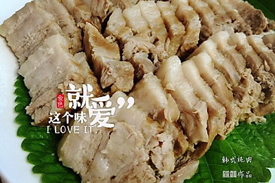 韩式炖肉(보쌈)