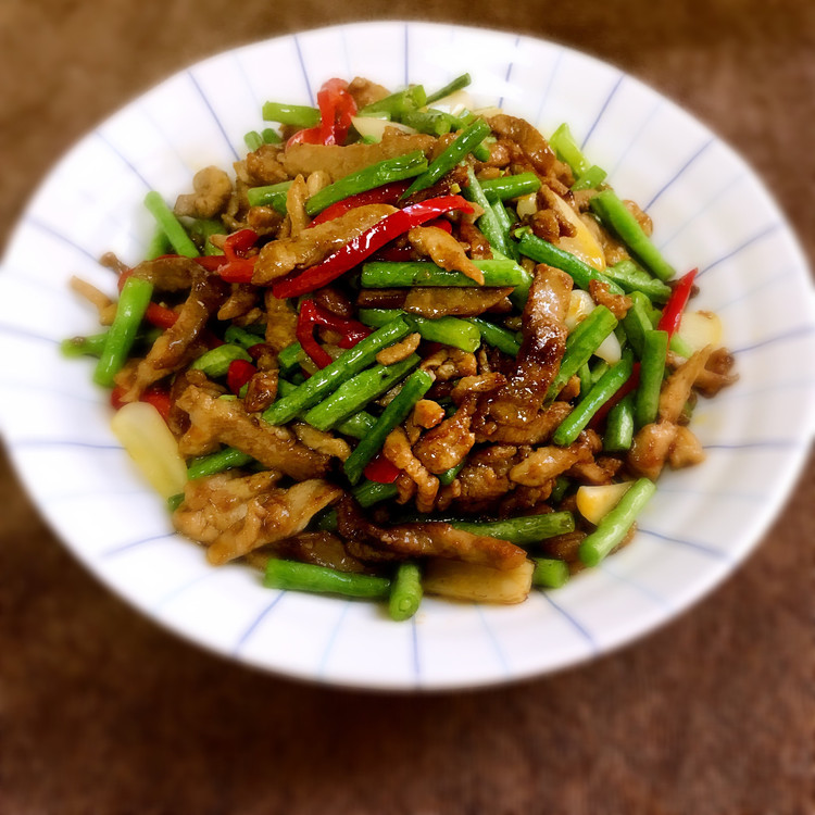 豇豆肉丝的做法
