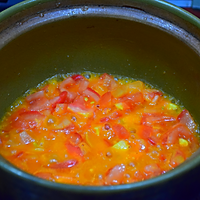 番茄豆腐汤的做法图解3