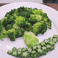 年夜饭用5块钱西兰花做一道发财树，寓意来年财源滚滚的做法图解6