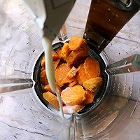 #秋天怎么吃#燕麦红薯奶糊的做法图解4
