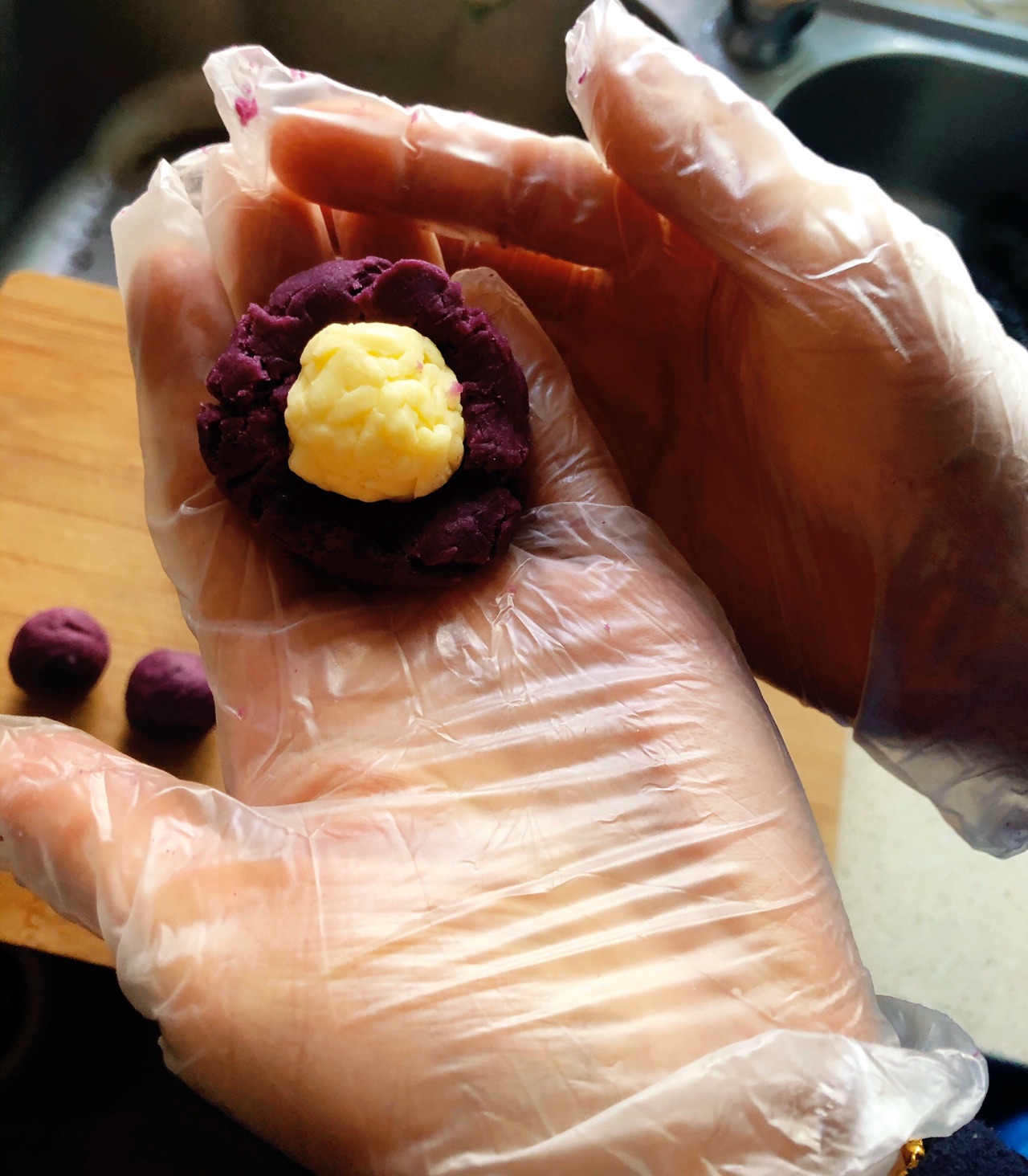 西米紫薯球#KitchenAid的美食故事#的做法_【图解】西米紫薯球#KitchenAid的美食故事#怎么做如何做好吃_西米紫薯球 ...