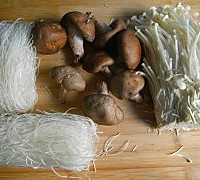 双鲜菇的做法图解1
