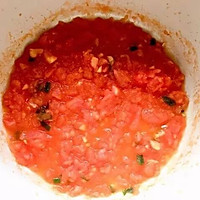 花菜番茄炖豆腐的做法图解2
