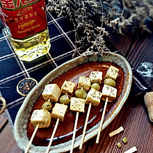 迷迭香豆腐橄榄串#均衡年夜饭#