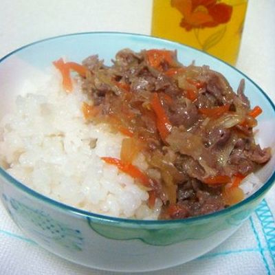 吉野家招牌牛肉饭