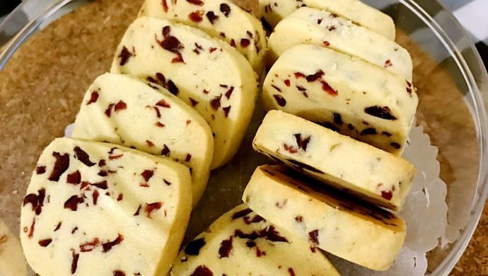 手工低糖蔓越莓饼干