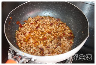 肉末酸豆角的做法图解5