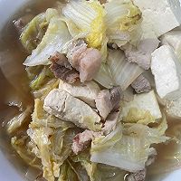 五花肉炖白菜豆腐的做法图解7