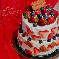 #2022双旦烘焙季-奇趣赛#1-3草莓蛋糕的做法图解11