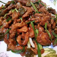 重庆江湖菜之泡椒炒肉丝的做法图解3