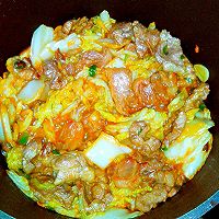 白菜炒肉的做法图解6