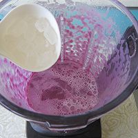 奶香紫薯米糊的做法图解5