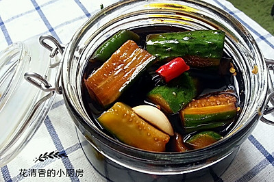 腌黄瓜咸菜(家常必备小菜)