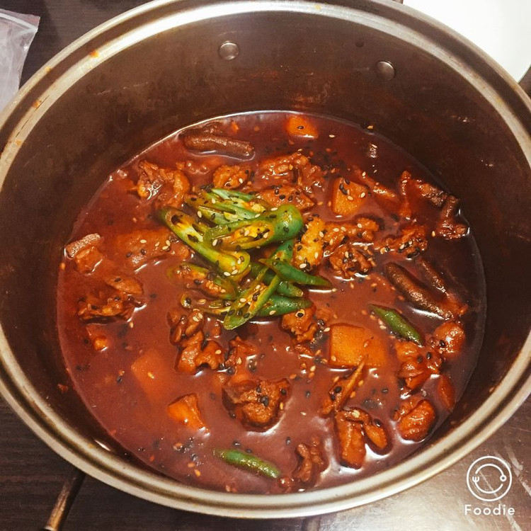 韩式辣炖鸡的做法