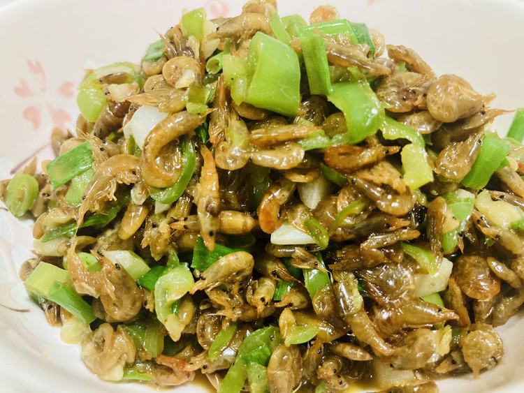 小炒河虾的做法