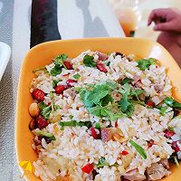 土豆泥肘子拌饭的做法图解7