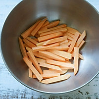 解馋小零嘴椰蓉红薯条的做法图解2