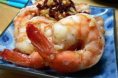 蒜蓉辣炒虾