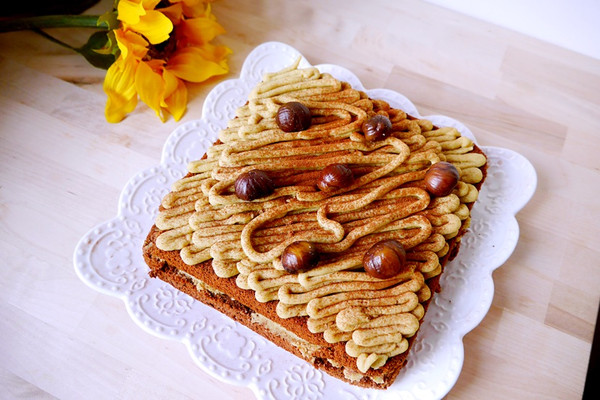 蒙布朗栗子蛋糕——幸福满满的当季甜品