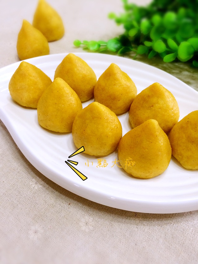 豆渣玉米小窝头的做法图解9