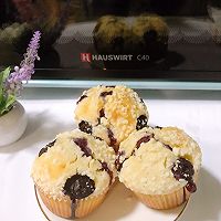 搅一搅就能成功的✅爆浆蓝莓麦芬蛋糕‼️的做法图解6