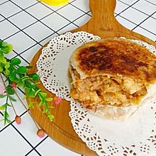 手抓饼新吃法：鸡肉酥饼