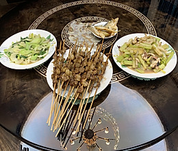 超简易烤箱 烤羊肉串的做法