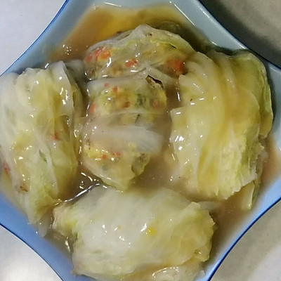 虾仁白菜包