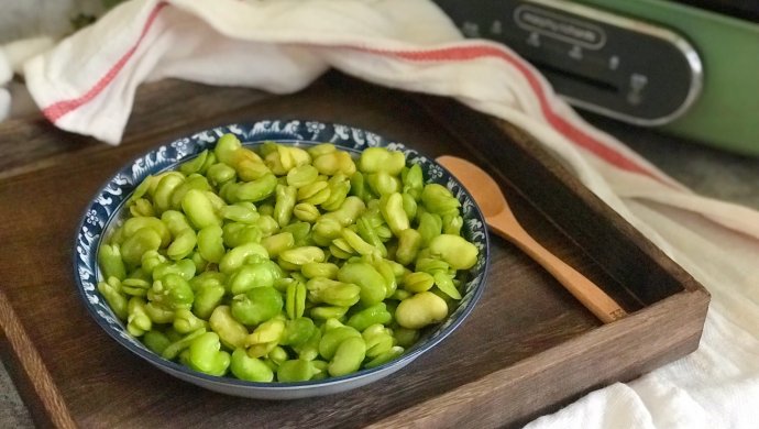 豉油蒸蚕豆