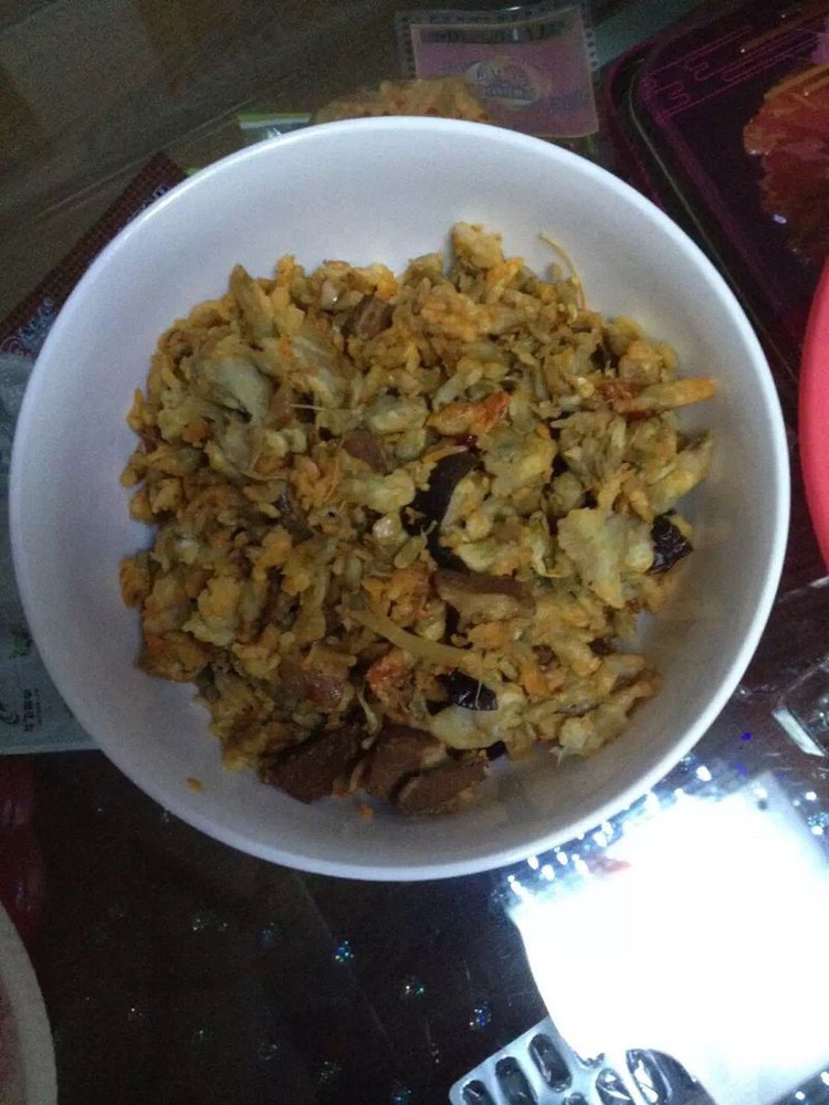 槐花麦饭的做法