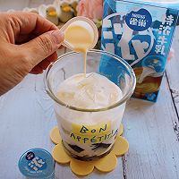 淡奶龟苓膏拿铁和淡奶凉粉儿的做法图解5