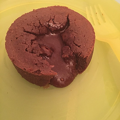 爆浆巧克力岩溶蛋糕（巧克力心太软）