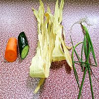 炒腐竹的做法图解1