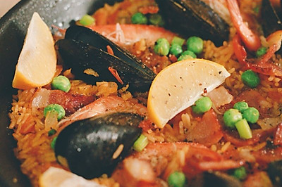 西班牙海鲜饭Paella