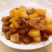 牛肉烧白萝卜的做法图解6