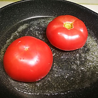 #一人食# 番茄酿鸡肉泥配玉米和芦笋的做法图解13