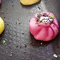 包子也有春天 —— 彩色生煎包的做法图解10