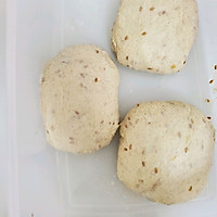 无糖无油 亚麻籽黄桃法式面包的做法图解5