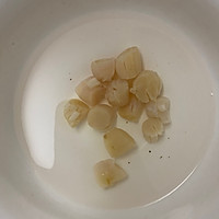 #橄榄中国味 感恩添美味#干贝美味水蒸蛋的做法图解1
