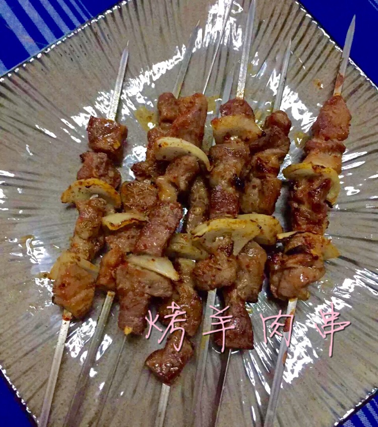 烤羊肉串#鲜动生活甘草羊#的做法图解5