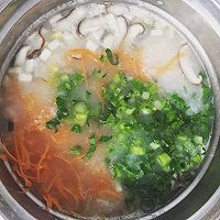 雞蓉蔬菜粥的做法图解6