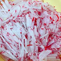 #把金牌大厨带回家#凉拌水萝卜黄瓜丝的做法图解4