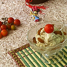#柏翠辅食节-烘焙零食#绿豆蛋奶冰激凌