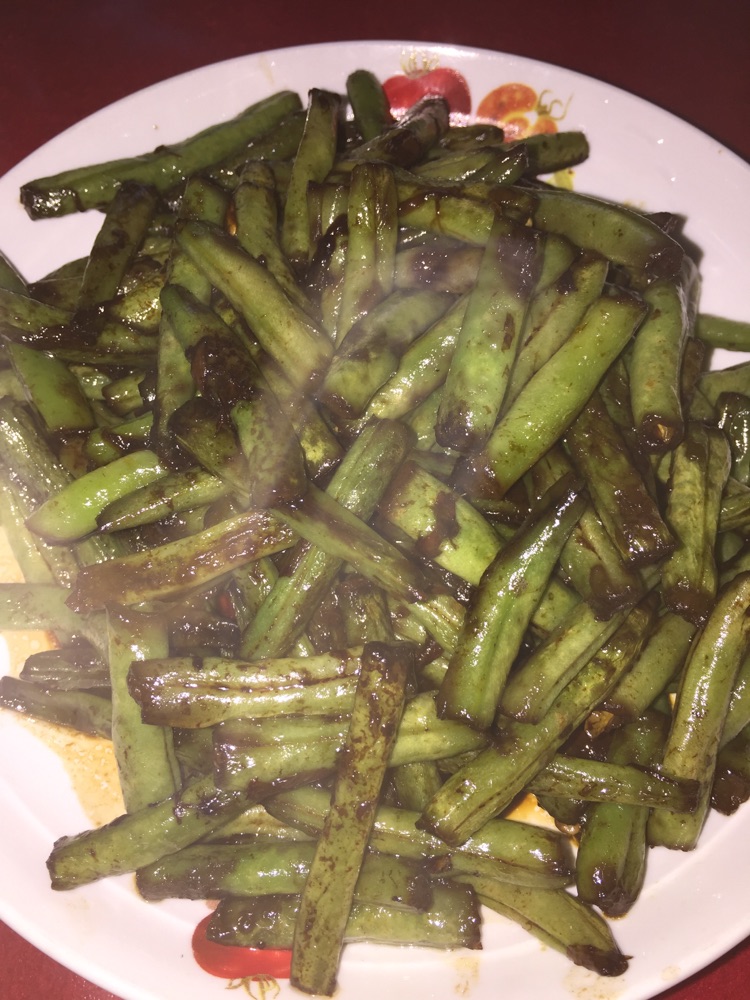 干煸豆角的做法图解1