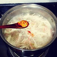 蟹黄鱼肚牛肉银耳羹的做法图解8