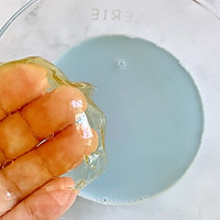 夏日冰爽甜品，蓝蝴蝶椰汁奶冻西米露的做法图解4