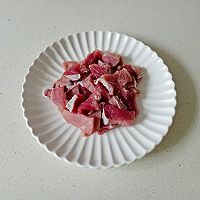 羊肉白菜炖粉条的做法图解3